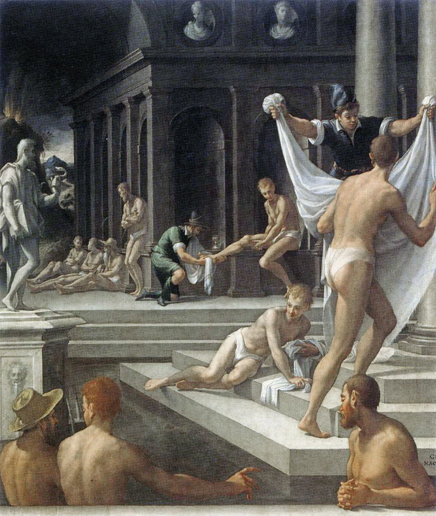I bagni a Pozzuoli - Palazzo Vecchio, Firenze